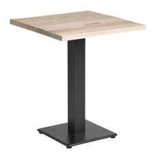 Wingate Small Wooden Square Dining Table In Extra White - UK