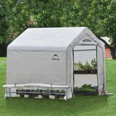 Wyck Ripstop Translucent Garden Greenhouse In White 6x6 - UK