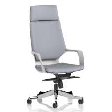 Xenia High Back Fabric Office Chair With Arms In Quest Shell - UK