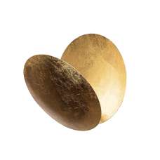 Yosma Metal Wall Light in Gold - UK