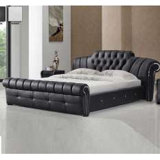 Check out our contemporary leather beds with storage in various designs and colors
