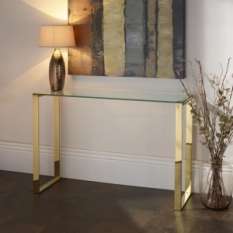 Glass Console Tables & Hall Tables For Hallway