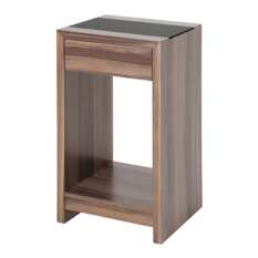 Discover the stylish and modern telephone tables with drawers and seats in glass, gloss & wood
