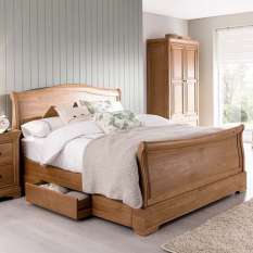 Check out our beds in wooden, gloss, leather and fabric to add a luxury touch to your living room