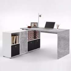 Explore corner computer desks & tables with storage to suit your home office