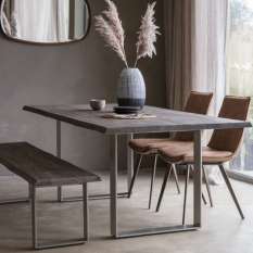 Shop online for your comfortable leather and fabric dining benches with storage at Furniture in Fashion