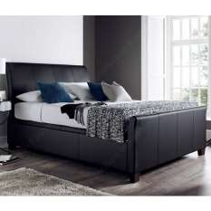 Double Leather Beds