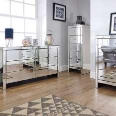 Find the best mirrored bedroom furniture and bedside tables for your home
