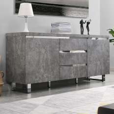 Add extra storage to your living and dining room with our sideboards and cabinets in wood, glass & high gloss