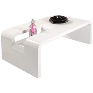Jana Rectangular Coffee Table In White High Gloss