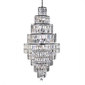 Empire 9 layer Crystal Ceiling Light