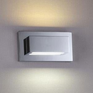 LED Chrome Finish With Polycarbonate Lens Wall Light