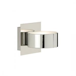 Uplighter and Downlighter Modern Wall Light Finished In Chrome