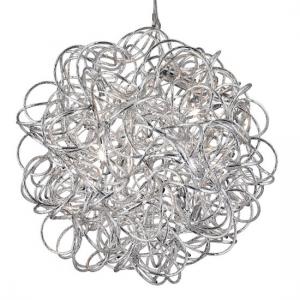 6 Light Tangled Aluminimum Pendant