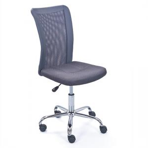 Bonnie Children Office Chair In Grey PU With Mesh Back