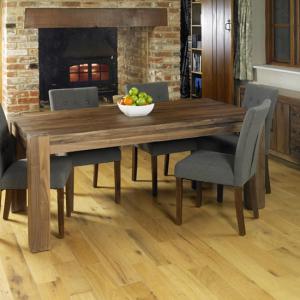 Norden Wooden Dining Table Large In Walnut