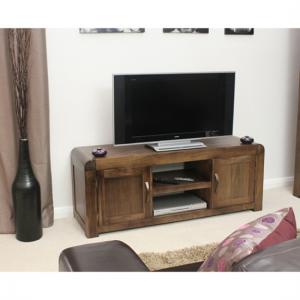 Shiva Walnut Widescreen Television Cabinet
