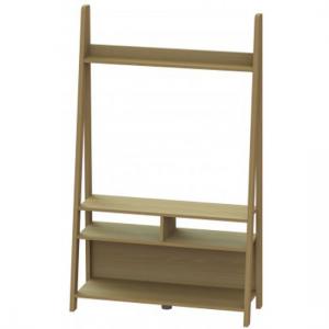 Paltrow Entertainment Unit In Oak With Ladder Style
