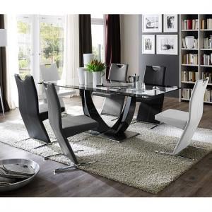 Glass Dining Table And 8 Chairs Sets Uk Furniture In Fashion