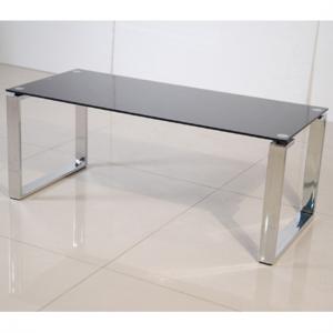 Zeus Black Glass Coffee Table