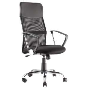 Osterley Home Office Chair In Black Mesh