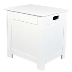 Aacle Wooden Laundry Cabinet In White