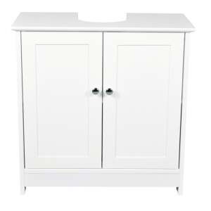 Aacle Vanity Unit In White With 2 Doors