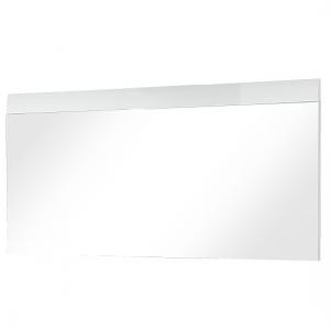 Adrian Large Wall Mirror In White High Gloss Fronts