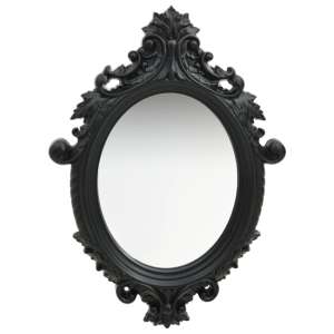 Airlia Castle Style Wall Mirror In Black