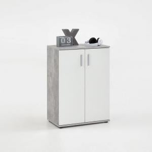 Sophia Office Cabinet In Light Atelier And White