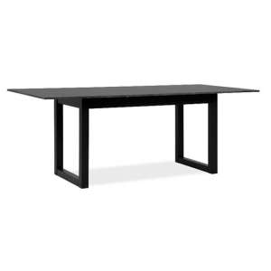 Aloth Extending Dining Table In Slate Black And Anthracite
