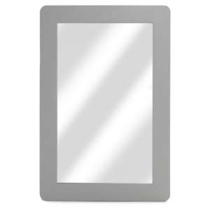 Hematic Wall Bedroom Mirror In Grey Frame