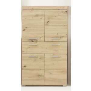 Amanda Floor Storage Cabinet In Knotty Oak