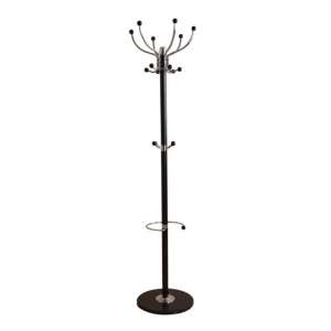 Aquilae Hat and Coat Stand In Black With Granite Base
