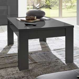 Ardent High Gloss Coffee Table In Grey