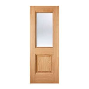 Arnhem Glazed 1981mm x 762mm Internal Door In Oak