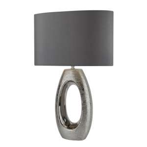 Artisan 1 Light Table Lamp With Chrome Oval Base