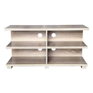 Artus Contemporary TV Stand In Washed Oak Finish