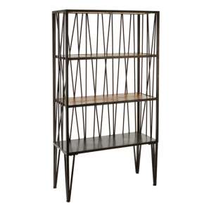 Ashbling 3 Tiers Wooden Shelving Unit In Natural