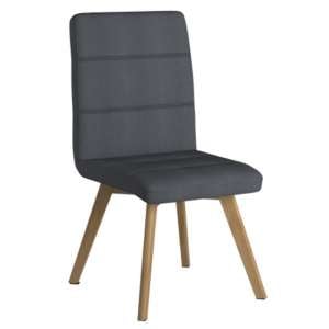 Aynha Fabric Home And Office Chair In Grey