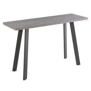 Athink Rectangular Wooden Console Table In Light Grey