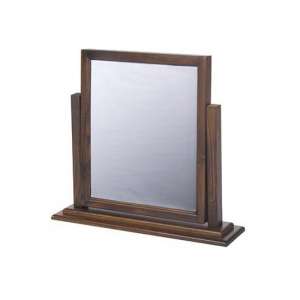 Birtley Single Mirror In Dark Tinted Lacquer Finish