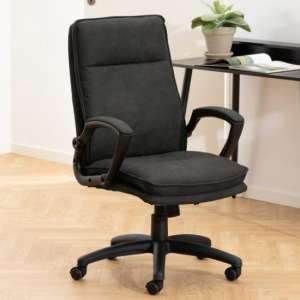 Bolingbrook Fabric Home And Office Chair In Anthracite