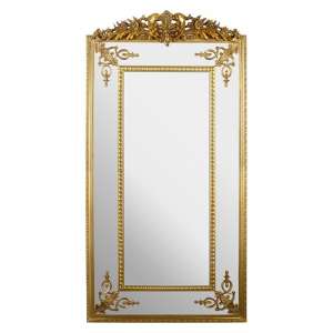 Boule Stylish Wall Mirror In Gold Frame