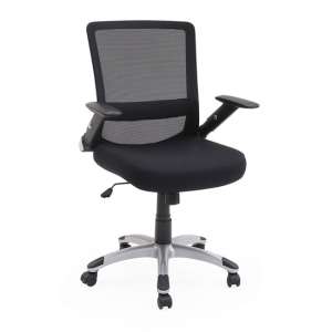 Bramston Fabric Home And Office Chair In Black