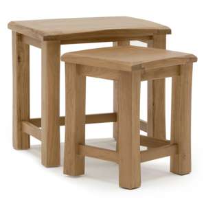 Brex Wooden Nest Of Tables In Natural