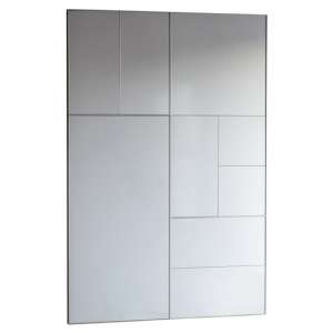 Broadheath Rectangular Wall Bedroom Mirror In Silver