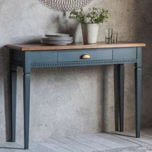 Brunet Wooden Console Table With 1 Drawer In Storm