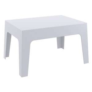 Buxtan Outdoor Stackable Coffee Table In White