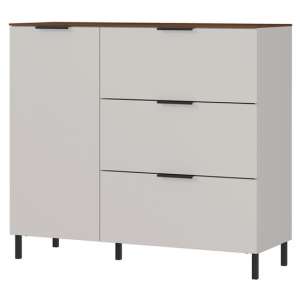 California Chest Of Drawers In Cashmere And Walnut
